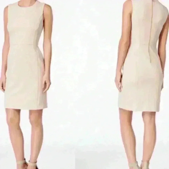 Calvin Klein Dresses & Skirts - Calvin Klein Faux Suede Dress sz 12
